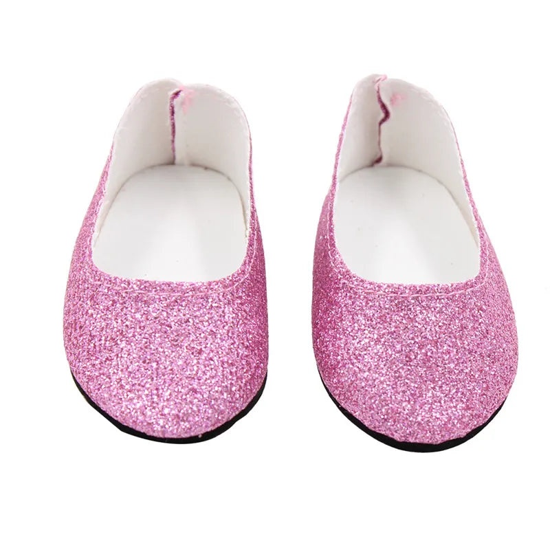 Yiwu Factory Direct 7.5cm Summer Doll Shoes for 18 Inch American Girl Dolls | Doll Accessories