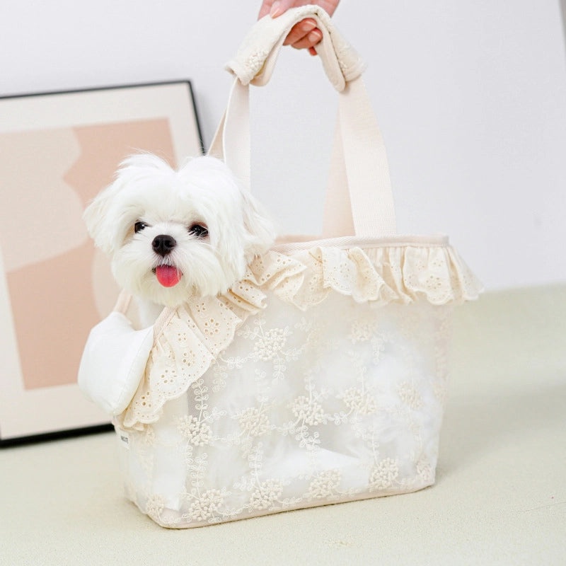 Portable Breathable Summer Pet Shoulder Bag for Small Dogs and Cats | Pet Carriers
