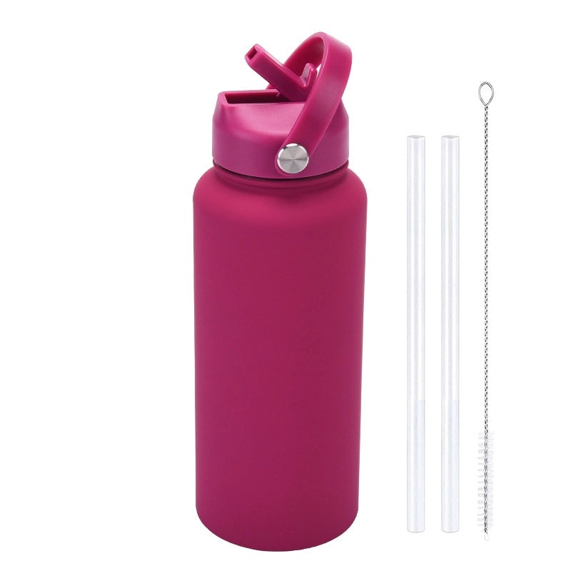 Insulated Stainless Steel Thermos Mug in Solid Colors for Everyday Use|Drinkware & Thermoses
