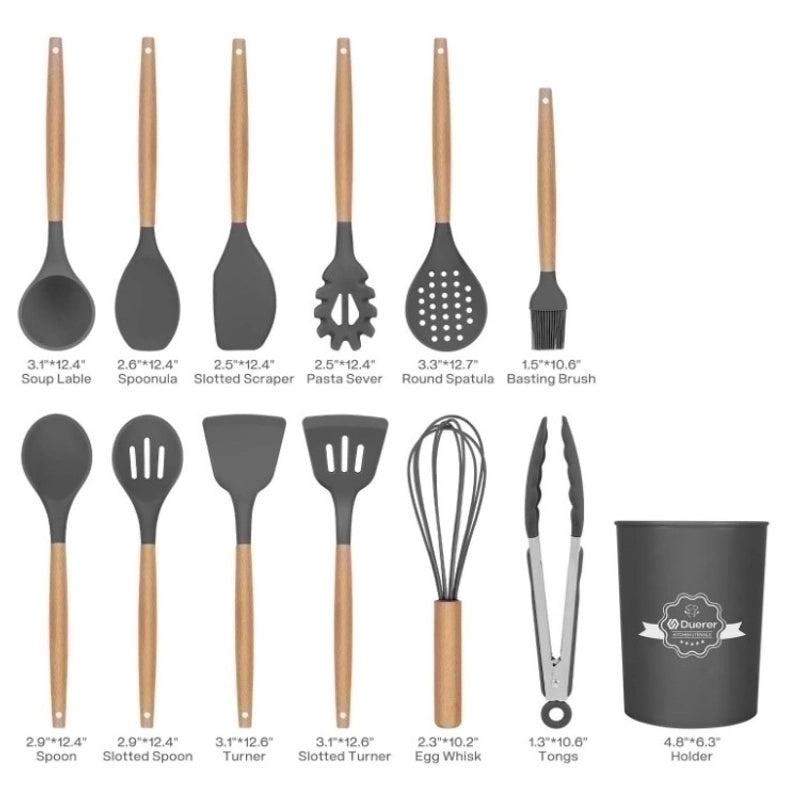 Minimalist Color Block Silicone Bakeware Set|Kitchen & Dining