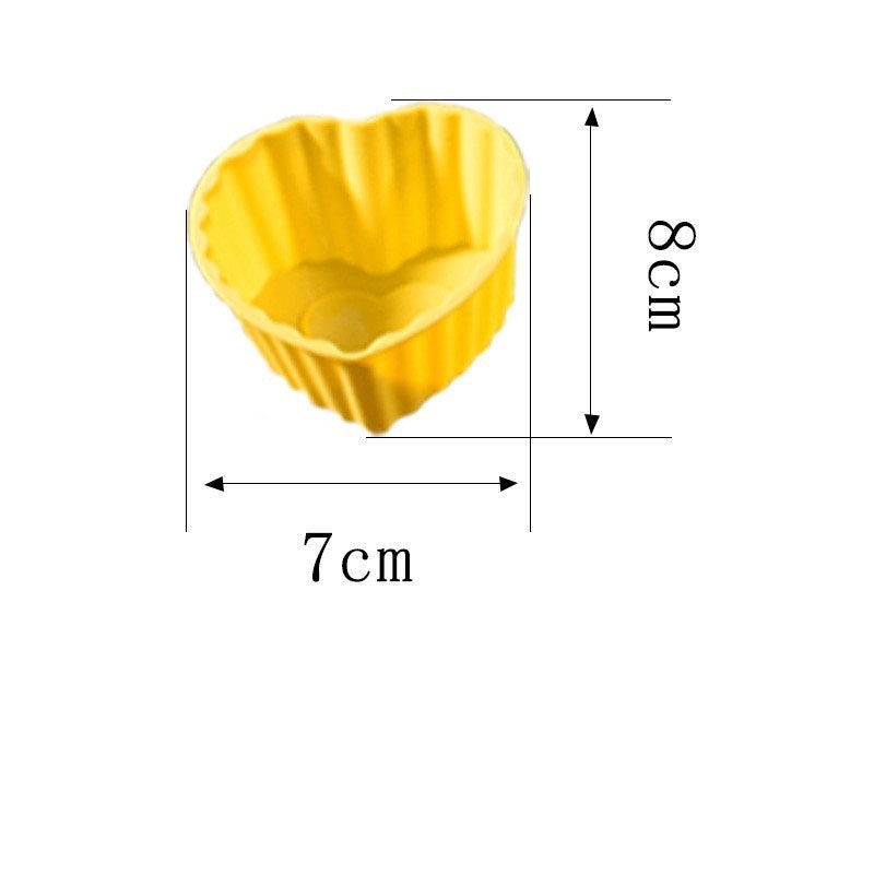 Red Heart Flower Silicone Cake Mold for Kitchen Baking | Kitchen & Baking Tools