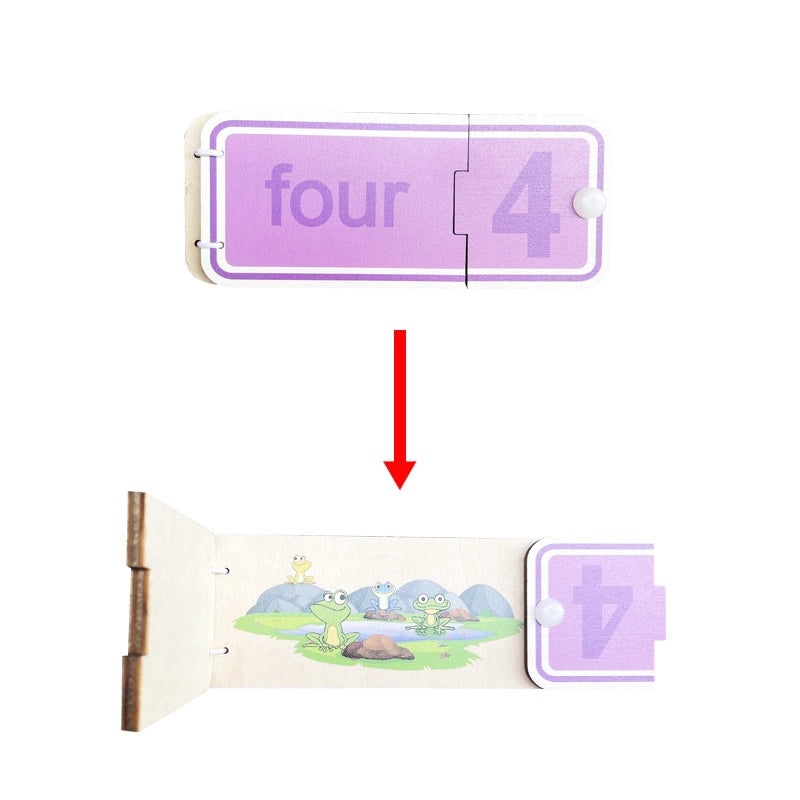 Handmade Educational DIY Accessories Early Learning Pair Matching Board|Educational Toys & DIY Craft Supplies