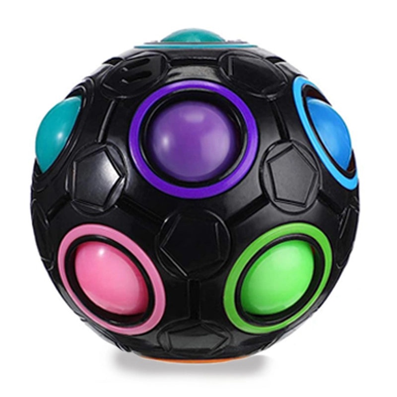 Puzzle Palm 12-Hole Football Puzzle Ball Puzzle Cube Glow Gyro Toy | Puzzle & Brain Teasers