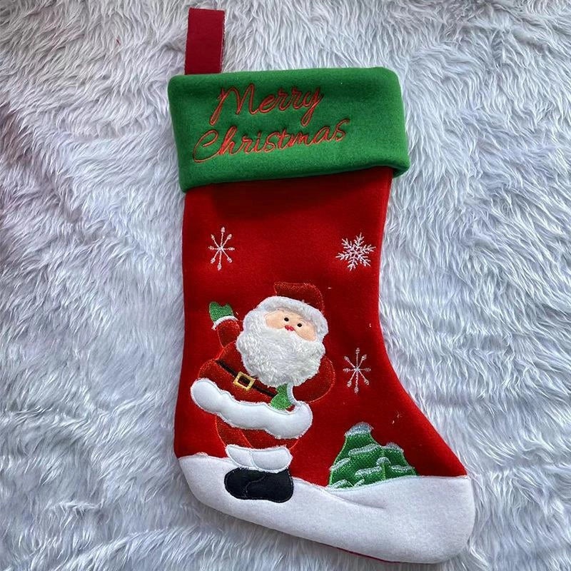 Christmas Snowman Stocking Hanging Ornament | Christmas Decorations