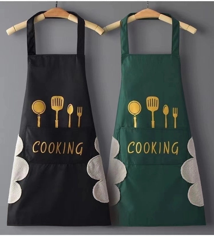 Solid Color PVC Apron for Casual Use 1 Piece | Kitchen Accessories