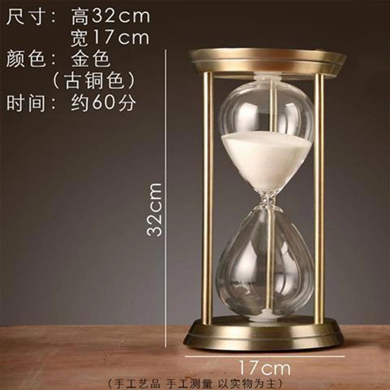 Modern Nordic Metal Clock Decorative Ornament|Home Decor