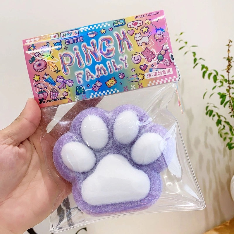 Paw Print Donut Fidget Toys for Stress Relief|Sensory & Fidget Toys