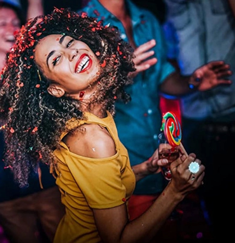 20 Pieces Small Strawberry LED Flash Rings Soft TPR Glow Finger Toys for Kids Party|Toys & Party Supplies