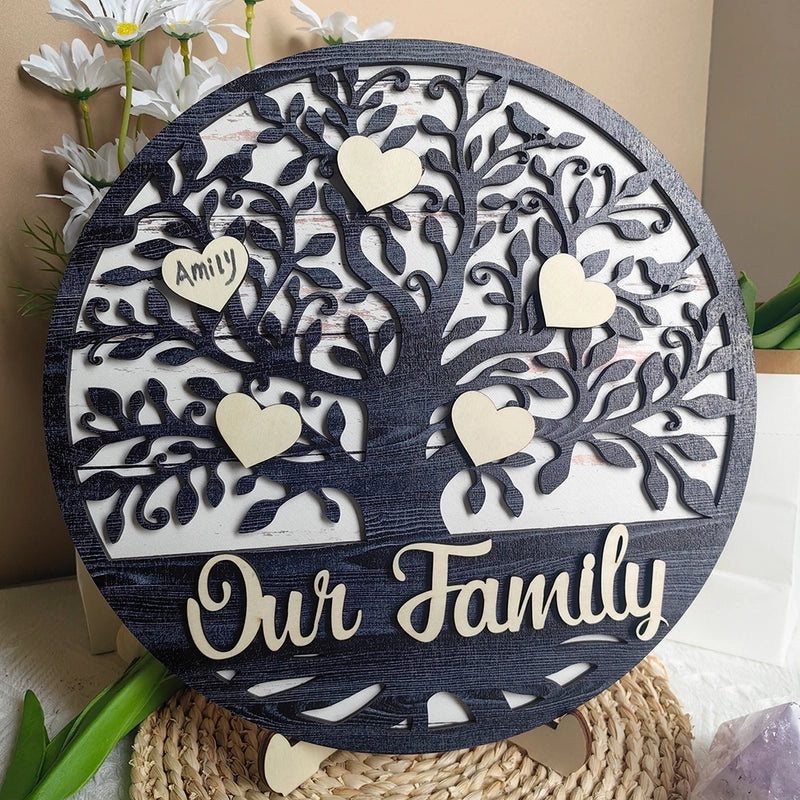 Elegant Wooden Letter Ornaments for Mother's Day | Home Decor & Gifts
