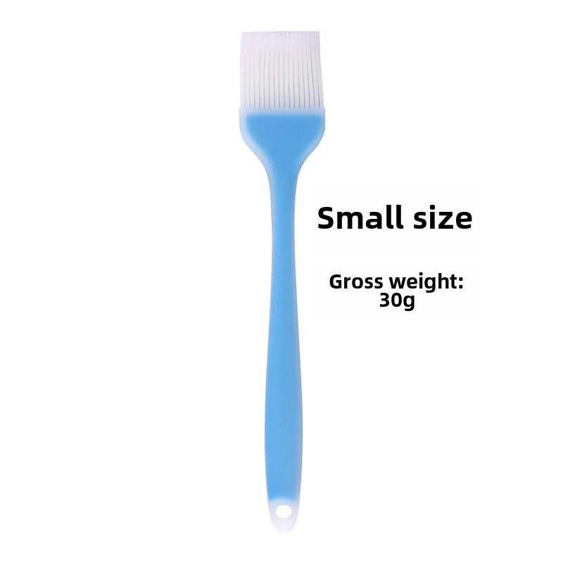 Silicone Oil Brush and Scraper for Baking One-piece Cake Cream Spatula Barbecue Brush Multipurpose Kitchen Tool|Kitchen Tools & Gadgets
