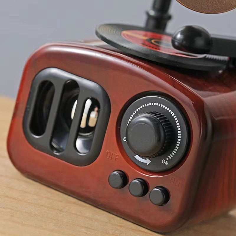 Vintage Style Music Box Phonograph Toy | Musical Toys & Collectibles