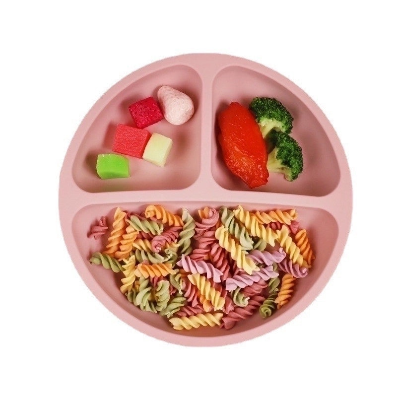 Casual Vacation Solid Color Silicone Plate Single Piece | Kitchen & Dining Accessories