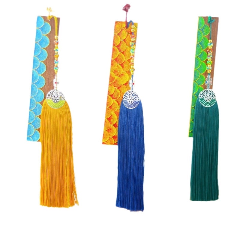 Ancient Style Cloisonne Enamel DIY Material Bag for Handmade Wood Bookmark | Crafts & DIY Supplies