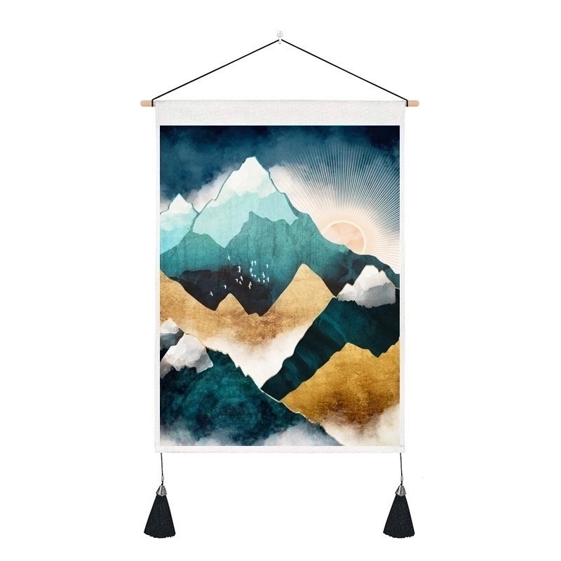 Scenic Polyester Wall Tapestry for Home Decor|Home Decor