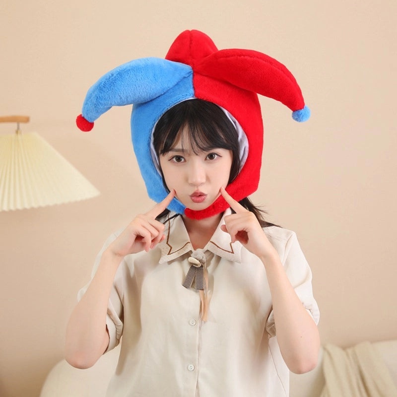 Halloween Clown Hat Cartoon Headgear for Costume Party Performance Photo Props|Party Accessories