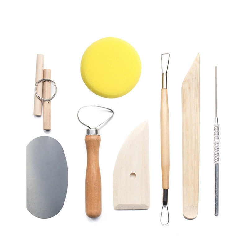 61-piece Ceramic Sculpting Tool Set Multi-specification Clay Carving Supplies for Art DIY|Art Supplies