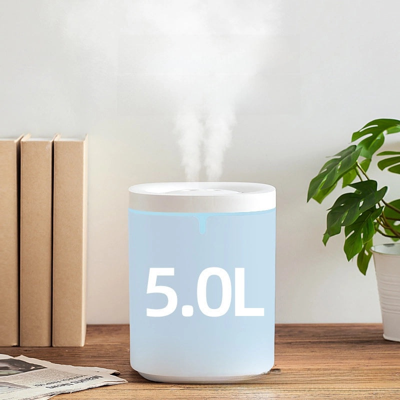 5L USB Humidifier Quiet Desktop Air Purifier with Large Fog Output for Home Office and Baby Aromatherapy|Home Appliances