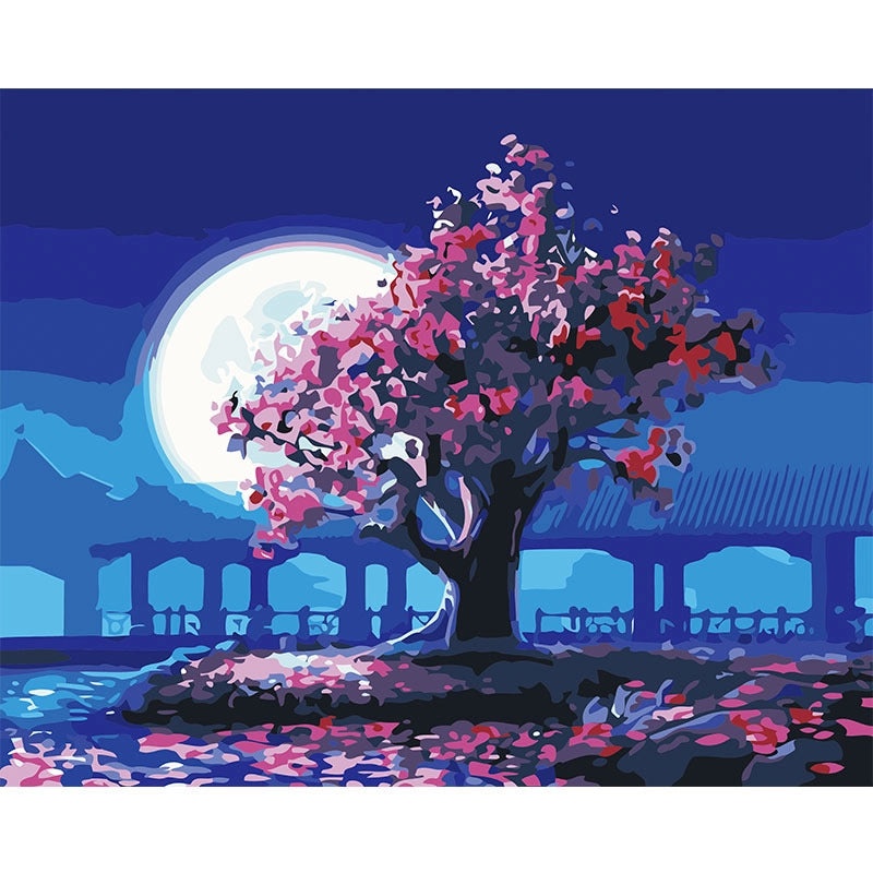 Frameless DIY Digital Oil Painting Large Animal Wall Art for Living Room Bedroom Dining Room | Home Decor Paintings