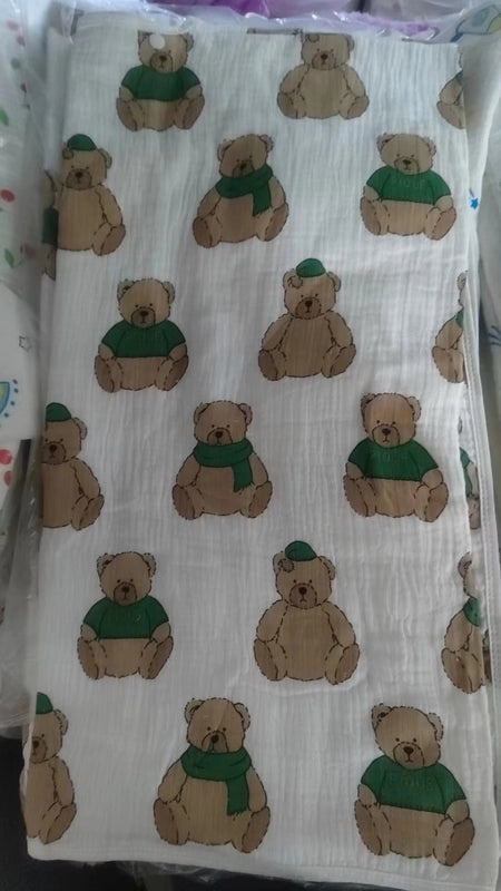 Children's Cotton Hooded Bath Towel Poncho Soft Four-Layer Gauze Baby Wearable Cloak Marshmallow | Baby Bath & Swim Towels