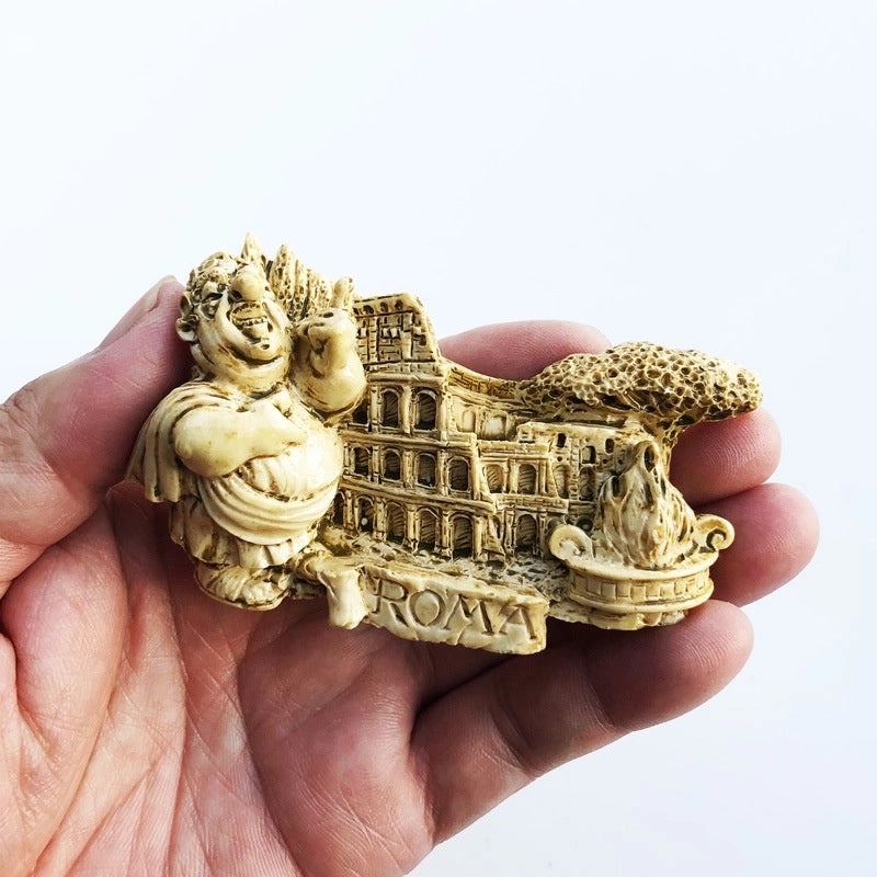 3-Piece Retro Streetwear Color Block Synthetic Resin Magnets Set|Home Decor & Magnets