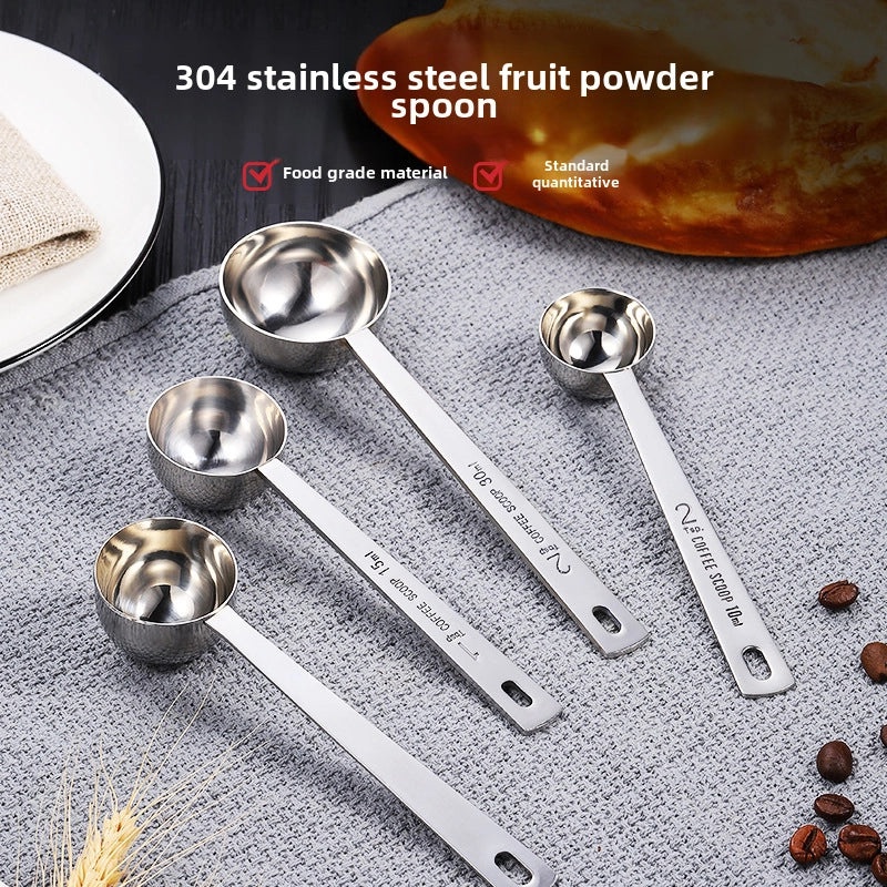 Stainless Steel Measuring Spoon 10g 15ml 20g for Coffee Tea Powder Fruit Sugar | Kitchen Utensils