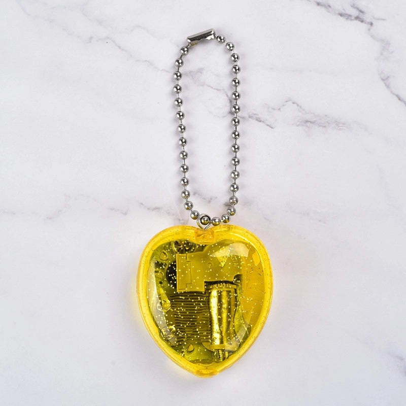 Heart-shaped Music Box Keychain Mini Acrylic Korean Creative Gift for Kids|Accessories & Keychains