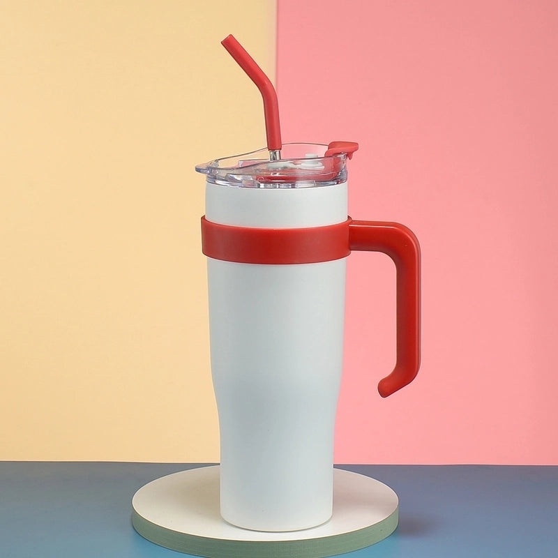 Stylish Multicolor Stainless Steel Casual Thermos Cup 1 Pc | Drinkware & Thermoses