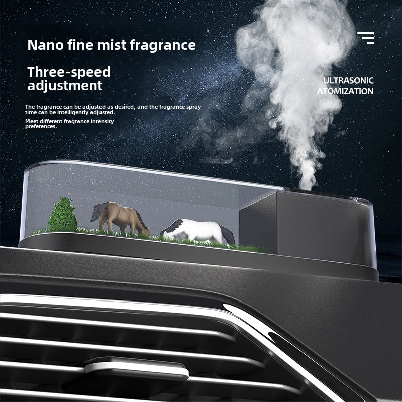 Ocean Scent Car Air Freshener Long-Lasting Perfume Cologne Trendy Vehicle Ornament|Car Accessories