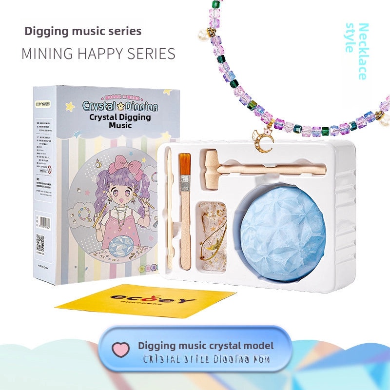 Ecoey Archaeological Blind Box Bracelet Treasure Hunt Necklace Beads Gem for Girls|Jewelry & Accessories