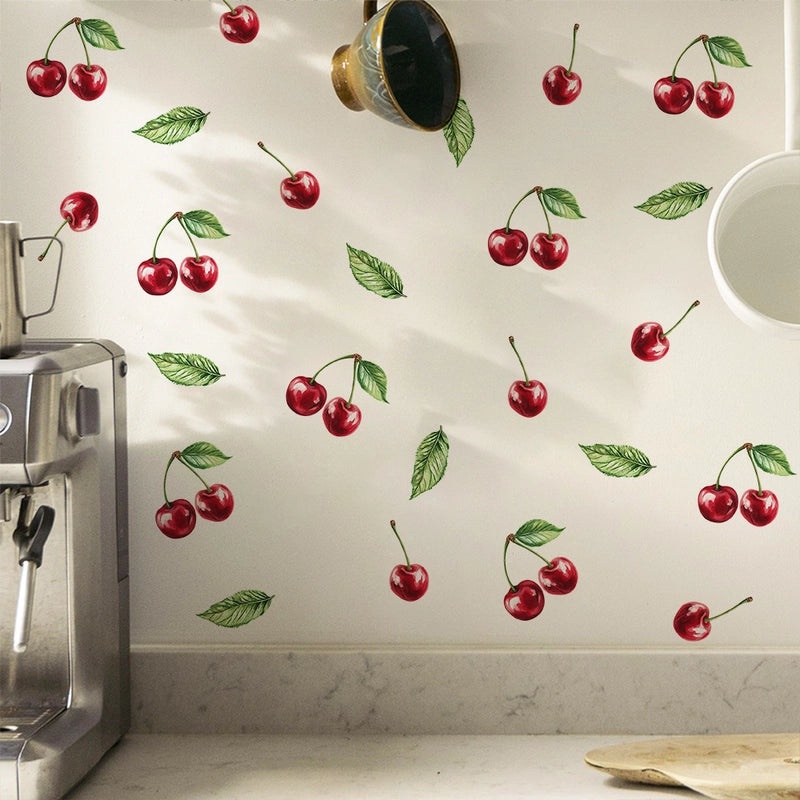Cherry PVC Wall Decal for Windows|Home Decor & Accessories