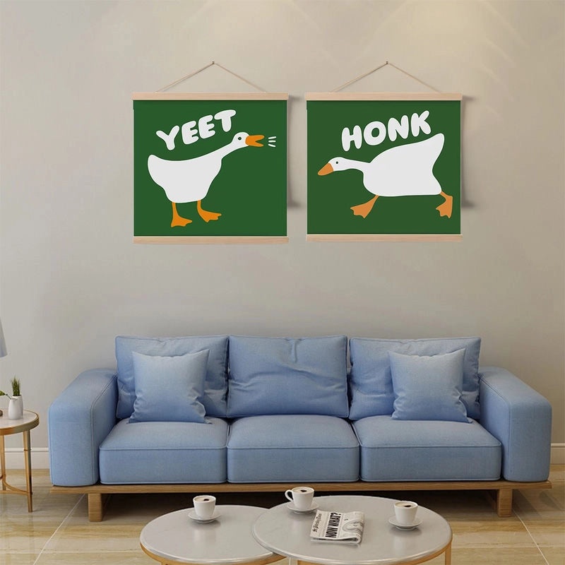 休闲度假动物帆布挂画|家居装饰艺术