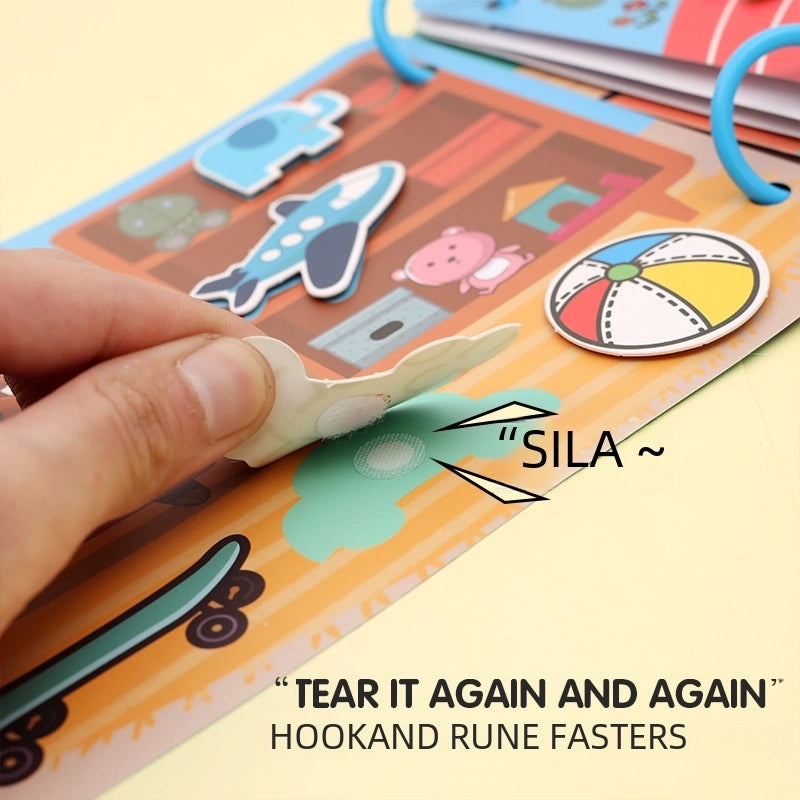 Children's Interactive Busy Book for Early Education and Quiet Learning|Educational Toys