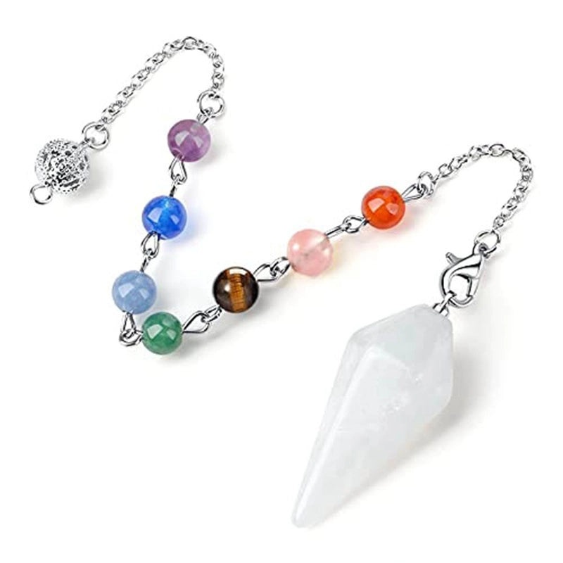 Minimalist Geometric Natural Stone Crystal Suncatcher Wind Chime for Home Decor|Home Decor & Accessories