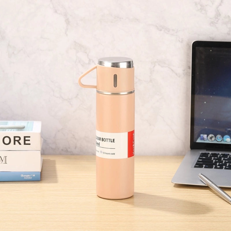 Insulated Stainless Steel Thermos Mug in Solid Colors for Everyday Use|Drinkware & Thermoses