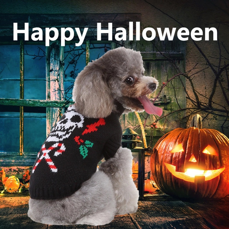 Cozy Polyester Christmas Reindeer Pet Outfit | Holiday Pet Apparel
