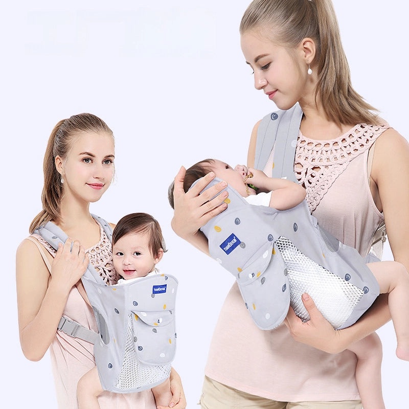 Zhaoqing Tianer Classic Baby Sling Front and Back Carrying Wrap Comfortable Adjustable Baby Carrier|Baby Carriers & Slings