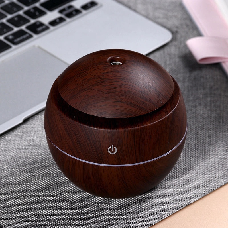 Mini Wood Grain Mushroom USB Humidifier | Home Decor Humidifiers