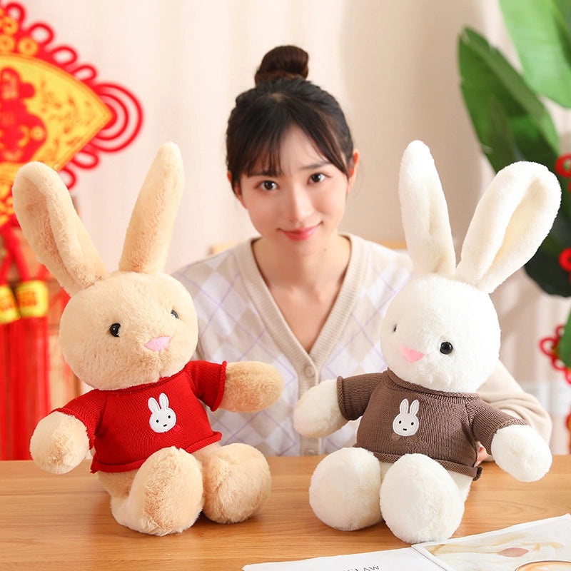Cute Plush Rabbit Stuffed Toy with Soft PP Cotton Filling | Plush Toys & Stuffed Animals