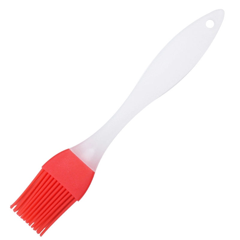 Small Silicone BBQ Oil Brush Non-Lint High Temp Baking Brush with Plastic Handle | Kitchen Tools & Accessories