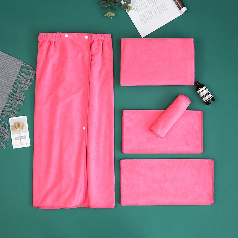 Minimalist Solid Color Ultra-Soft Microfiber Towels | Home & Living Textiles