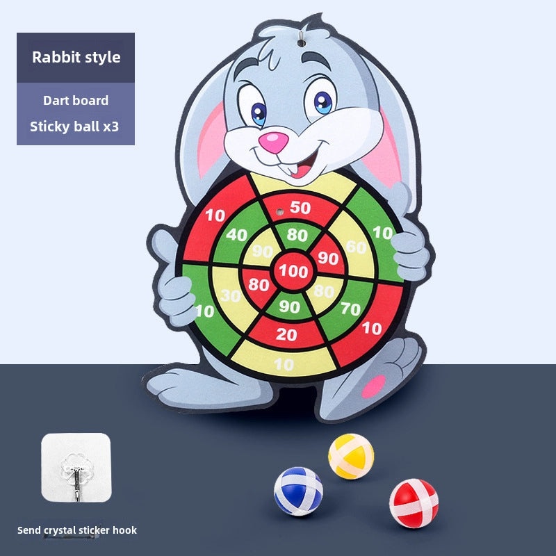 亲子互动儿童飞镖球射击玩具 粘球丢球靶 室内户外益智玩具|儿童玩具