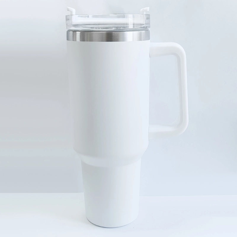 Retro Solid Color Leopard Print Stainless Steel Water Bottle 304 Grade 500ml | Drinkware & Water Bottles