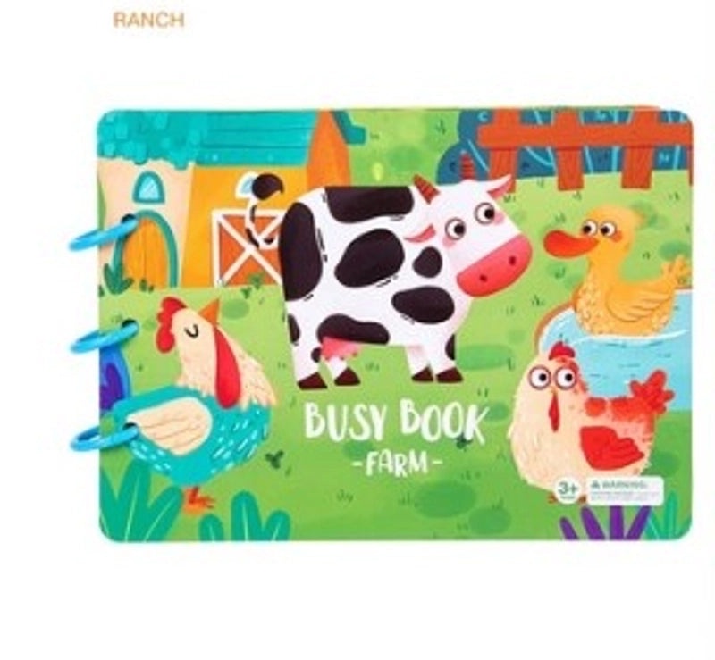 Educational Animal Paper Toys for Toddlers 3-6 Years|Learning & Educational Toys