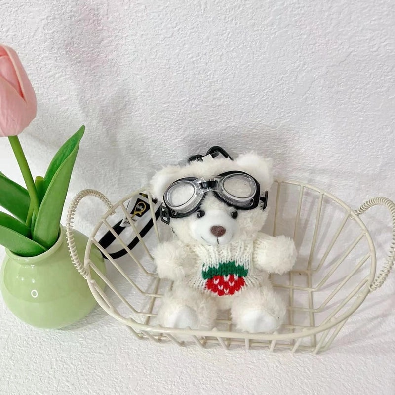 Pilot Blush Bear Plush Keychain Pendant for Backpack and Car | Accessories & Keychains