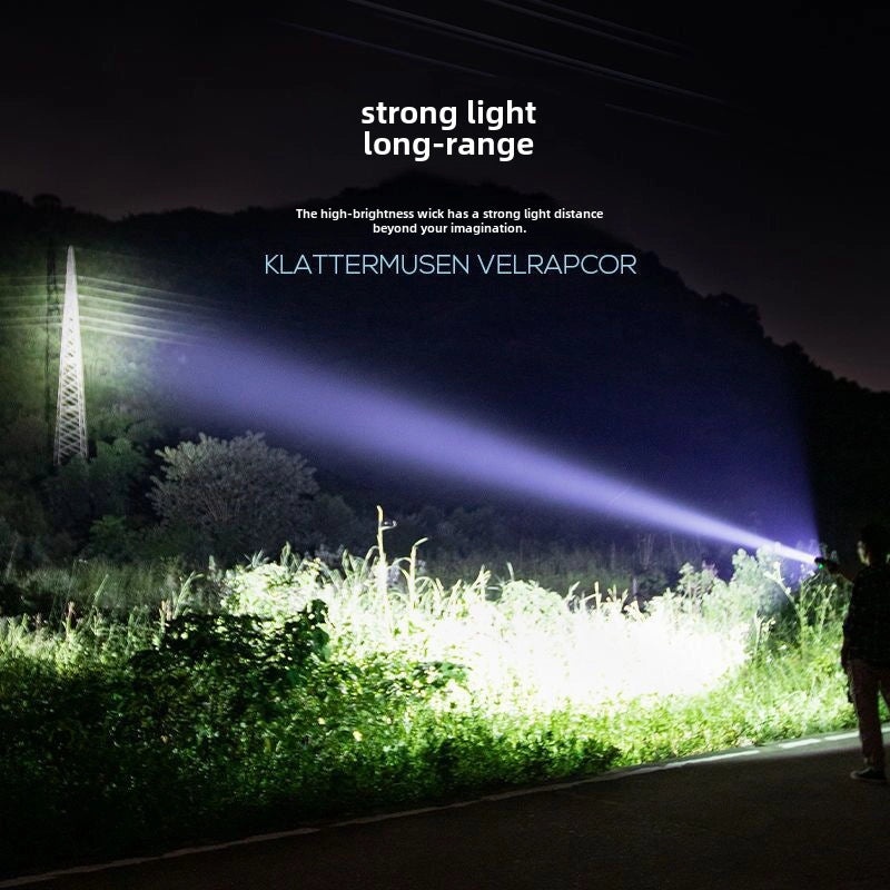 USB Rechargeable Mini LED Flashlight Strong Light Portable Work Lamp Gift|Electronics & Lighting