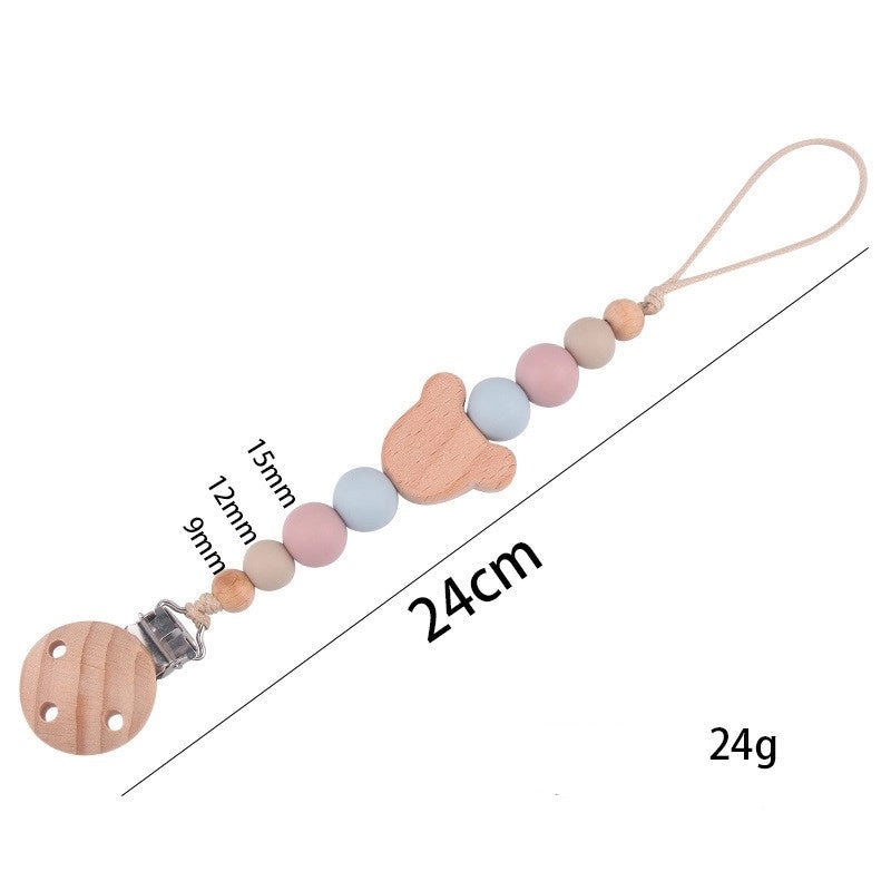Adorable Bear-Shaped Silicone Baby Accessories | Baby Essentials