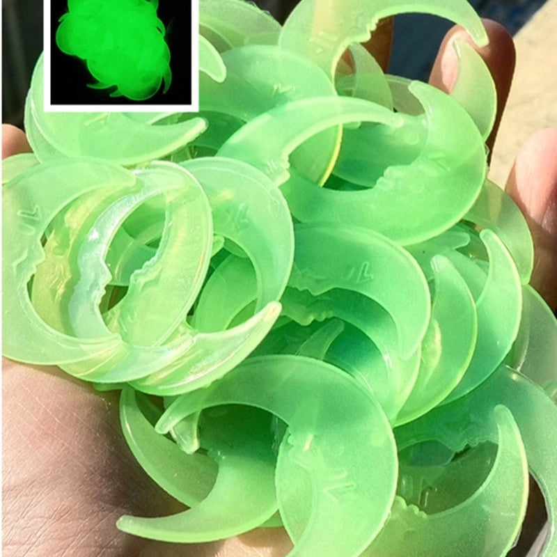 3-8cm Glow in the Dark Star and Moon Wall Stickers for Kids' Rooms, Fluorescent 3D Decorative Decals|Home Decor & Wall Art