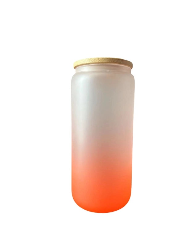 Mason Cup with Bamboo Lid and Straw|Outdoor Drinkware