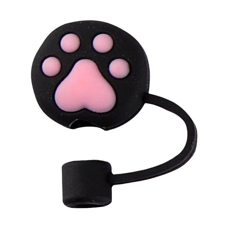 10mm Glass Straw Dust Cover Stainless Steel Cap for Large Diameter Straws Milk Tea Accessories|Drinkware Accessories