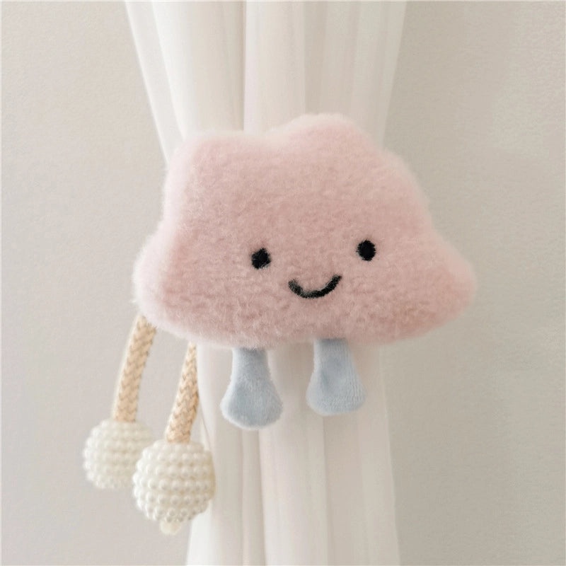 Adorable Cloud Pattern Polyester Curtain Tiebacks | Window Accessories